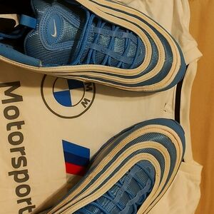 Nike Air Max 97 Custom 10.5 Blue/White